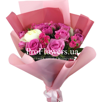 Flower arrangement "Romance"