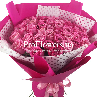 Bouquet of pink roses "Sweet"
