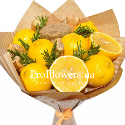  Fruit bouquet "Lemon"
