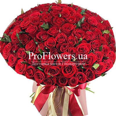 Bouquet of imported roses "Lovely"