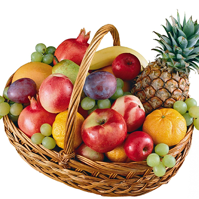 Fruit basket "With all my heart!"