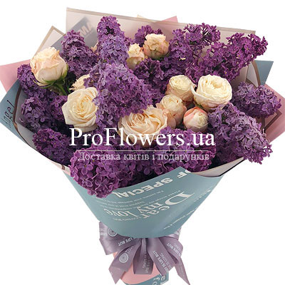  Bouquet of lilac "Aphrodite"