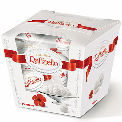 Box of chocolates "Raffaello"