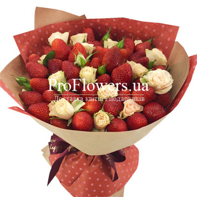  Strawberry Bouquet "Passionate Dance"