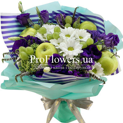  Flower and fruit bouquet "Forget-me-not"