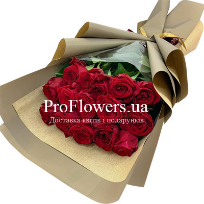 Bouquet of roses "Ideal"