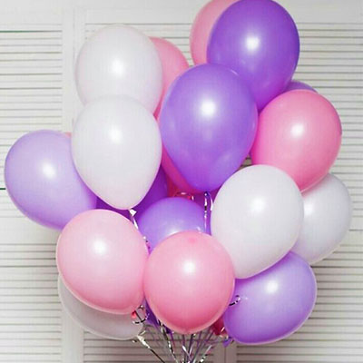 A set of balloons "Miss tenderness"