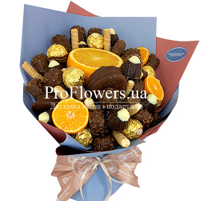 Chocolate bouquet "Sweet story"