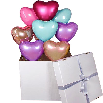 A set of balls in a box "Enchanting surprise"