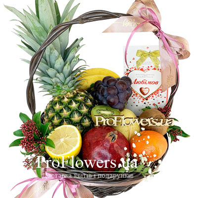 Fruit basket "Wonderful present"