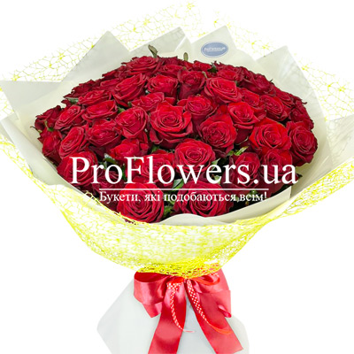 61 red roses