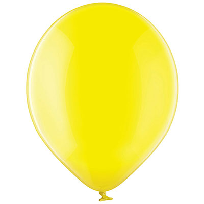 Латексный шар "Кристалл жёлтый"