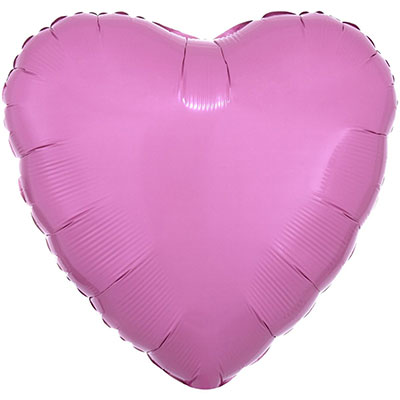 Фольгированный шар сердце "Пастель Pink"