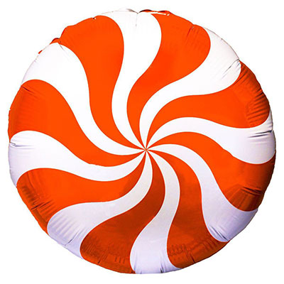 Foil balloon "Orange Candy"