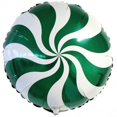 Фольгированный шар "Конфета Green"