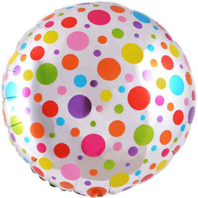 Воздушный шарик с принтом "Confetti"