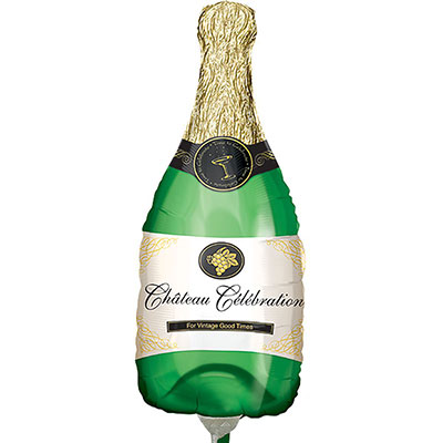 Foil balloon "Champagne bottle"