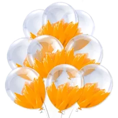 Set of balls "Orange Brush"