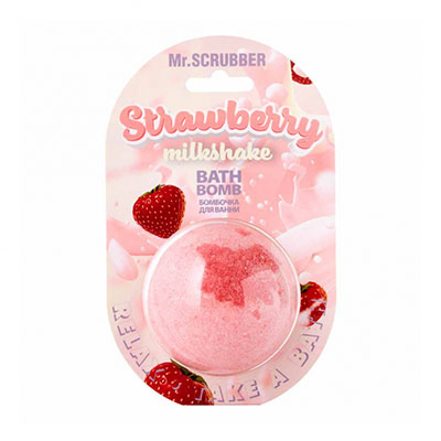 Strawberry Milkshake bath bomb