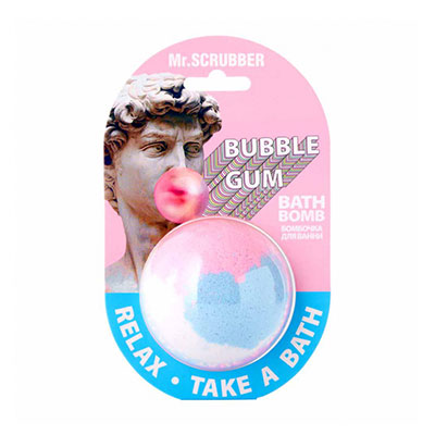 Bubble Gum bath bomb
