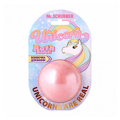 Unicorn bath bomb