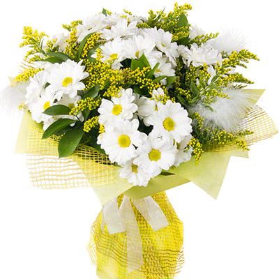 Bouquet of chrysanthemums "Delicate dreams"