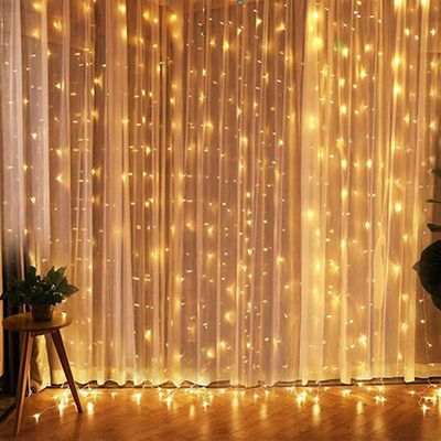 LED curtain garland