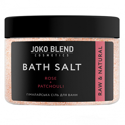 Himalayan bath salt "Rose and Patchouli"