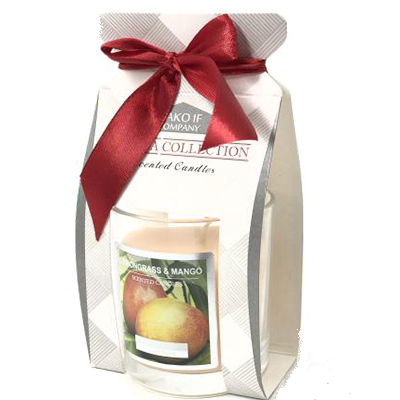 Scented candle "Lemongrass-Mango"