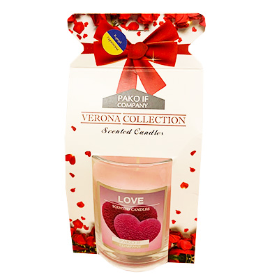 Scented candle "Heartbeat"