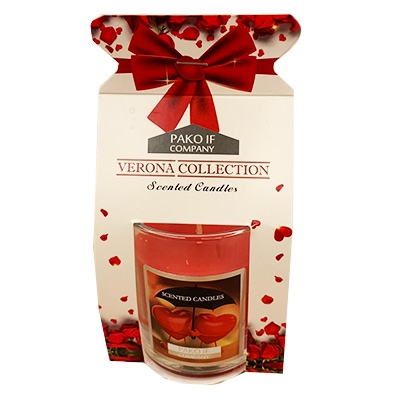 Aroma candle "Loving hearts"