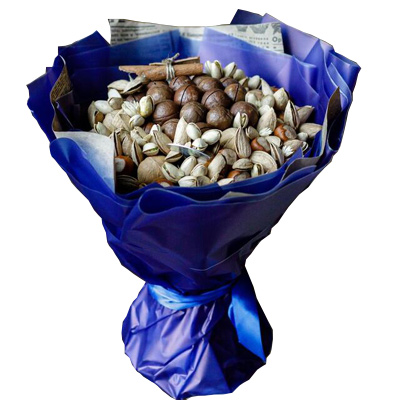 Bouquet of nuts "Heart of the Ocean"