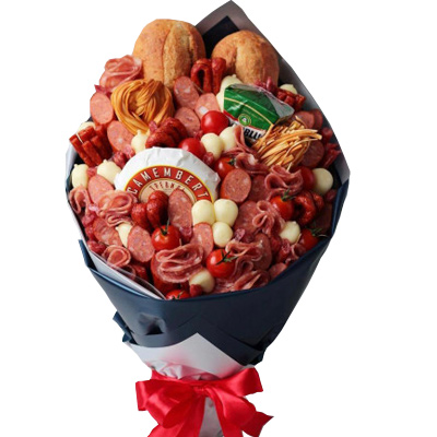 Bouquet of sausage and cheese "Magnificent Fair"