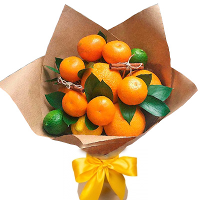  Bouquet of citrus fruits "Get well soon!"
