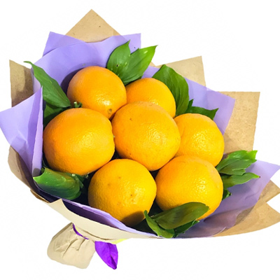 Bouquet of oranges "Sunny Bunny"