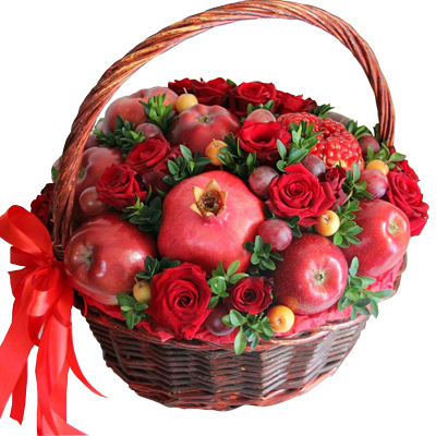  Basket with pomegranate "Palette"