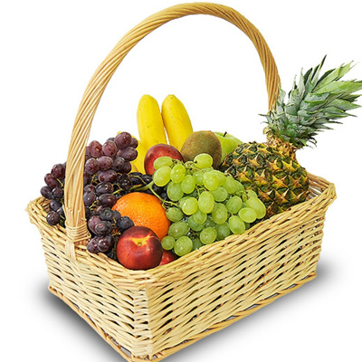 Basket with pineapple "Sweet dream"