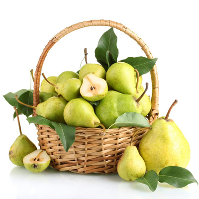  Basket with pears "Indian summer"