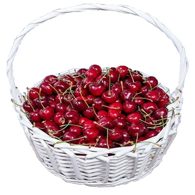 Cherry basket "Juicy summer"