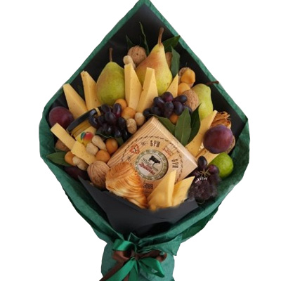 Bouquet of cheese and fruits "Tango"