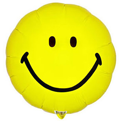 Air helium ball "Smiley"
