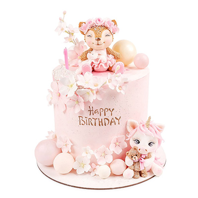 Cake "Bambi" - buy at the best prices, order Handmade cakes in Kiev online at ProFlowers store with delivery through Ukraine