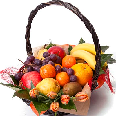 Корзинка фруктов «Фруктовый бум» - изображение 2