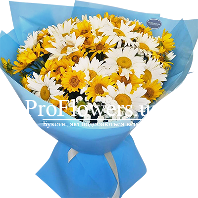 Bouquet of daisies "Sunny mood" - picture 2