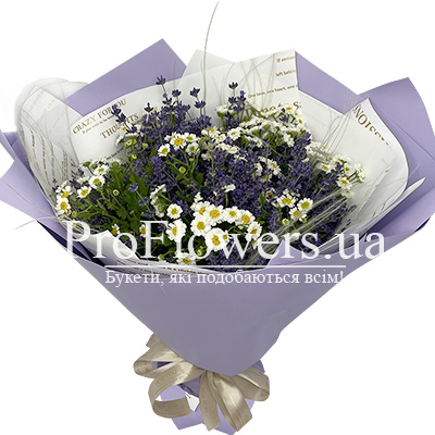 Bouquet of lavender "Chamomile and Lavender"