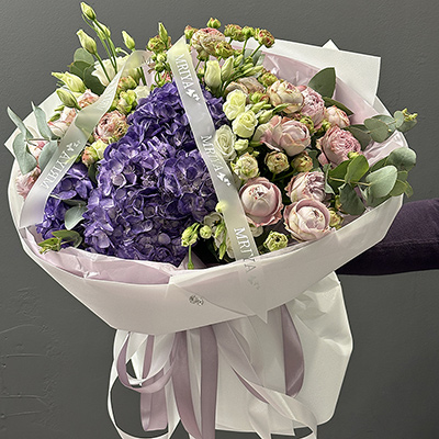 Bouquet of roses Blossom bubbles "Purple haze"