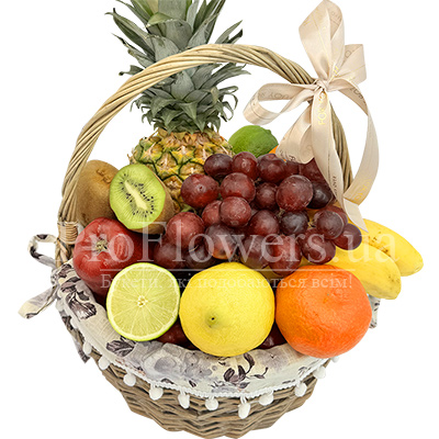 Fruit Basket "Happy Holidays"