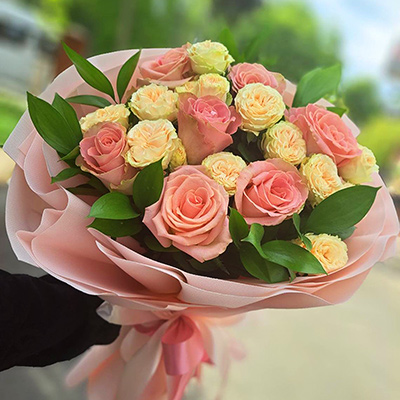 Bouquet of roses "Scented"