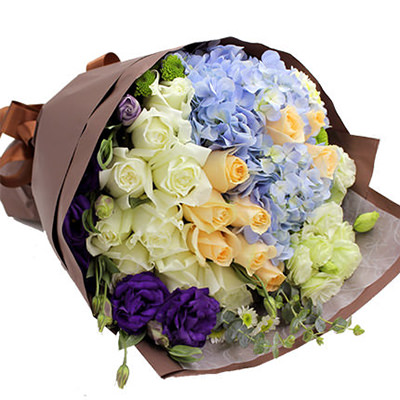Bouquet with hydrangea "Inspiration"