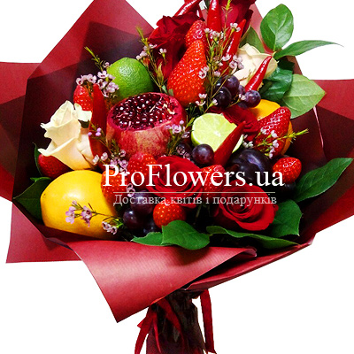 Strawberry bouquet "I love you!"